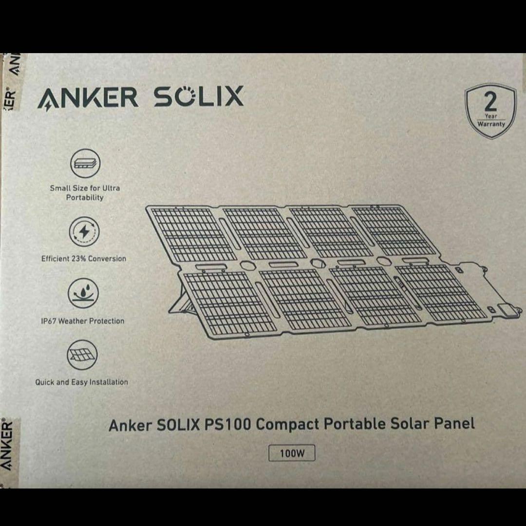 新品未使用 アンカー ソーラーパネル Anker Solix PS100