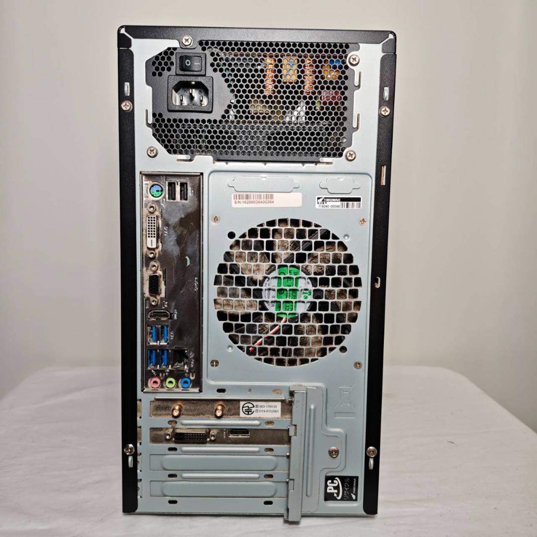 ゲーミングPC/Ryzen5/500GB/GTX1650/Office/ドスパラ
