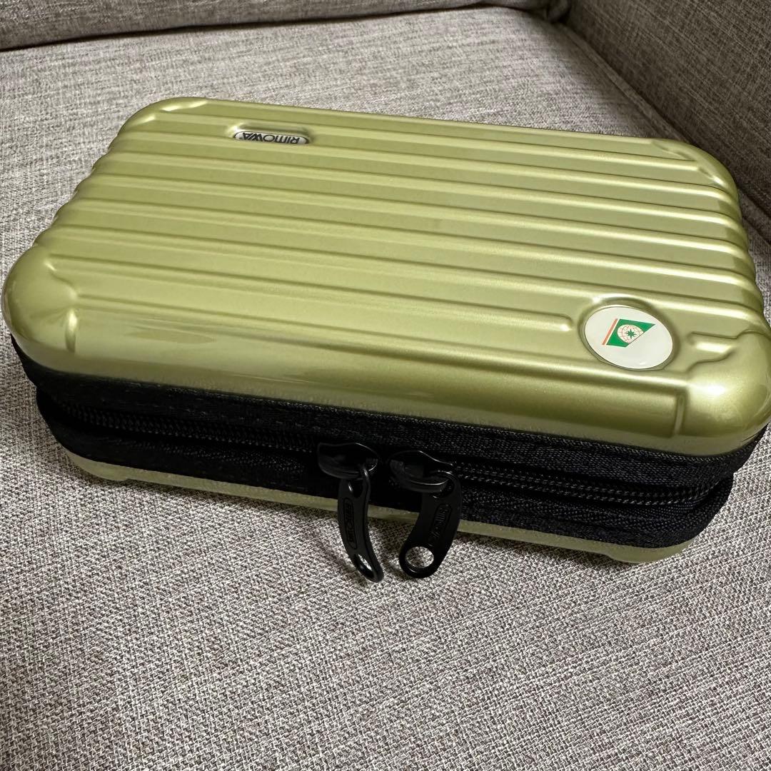 RIMOWA リモワ アメニティポーチ オリーブグリーン 旅行 ポーチ トラベル