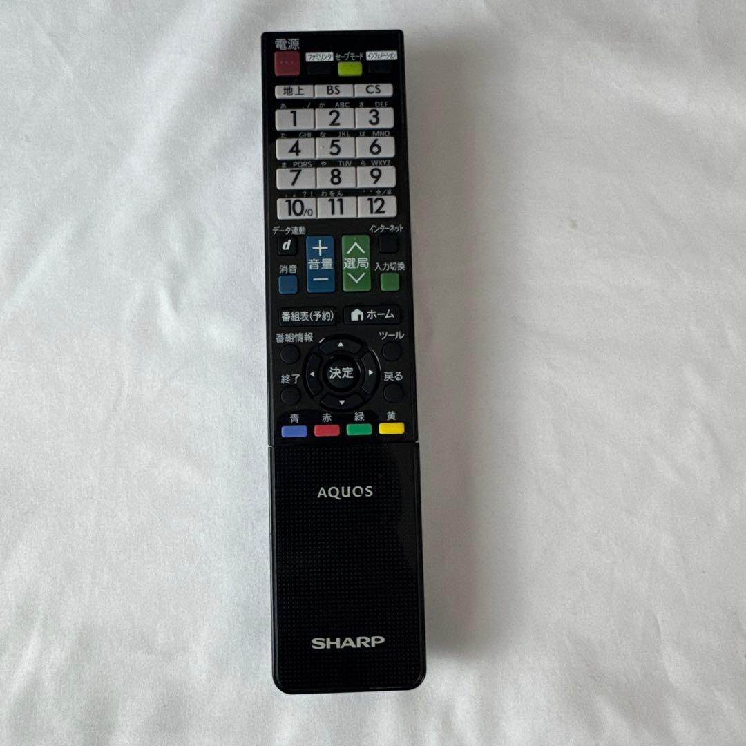SHARP AQUOS 黒液晶テレビ　LC-32J9 2013年製