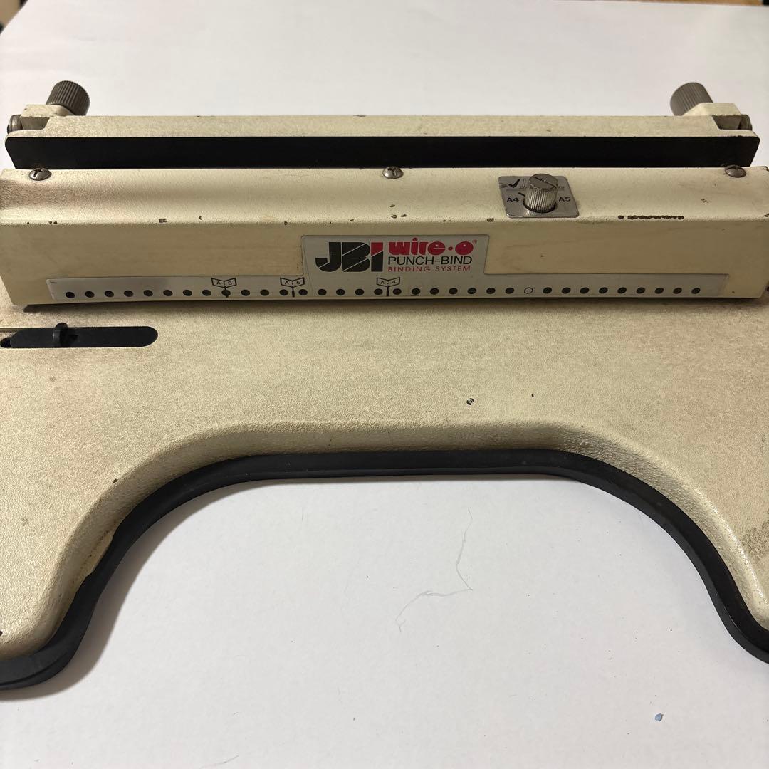 JBI PUNCH BIND パンチ穴　Oリング　カレンダー　製本機　業務用