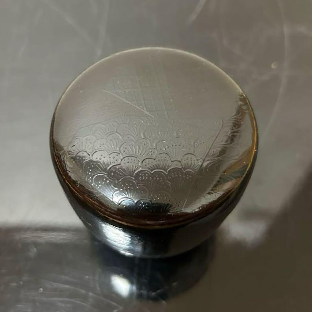 近左　闇蒔絵中棗　茶道具懐石茶箱鵬雲斎坐忘斎淡々斎即中斎茶碗香合棗水指茶杓