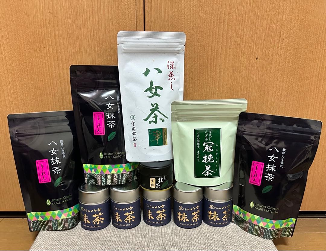 【新品】 星野製茶園 八女抹茶 もくれん3袋のみ