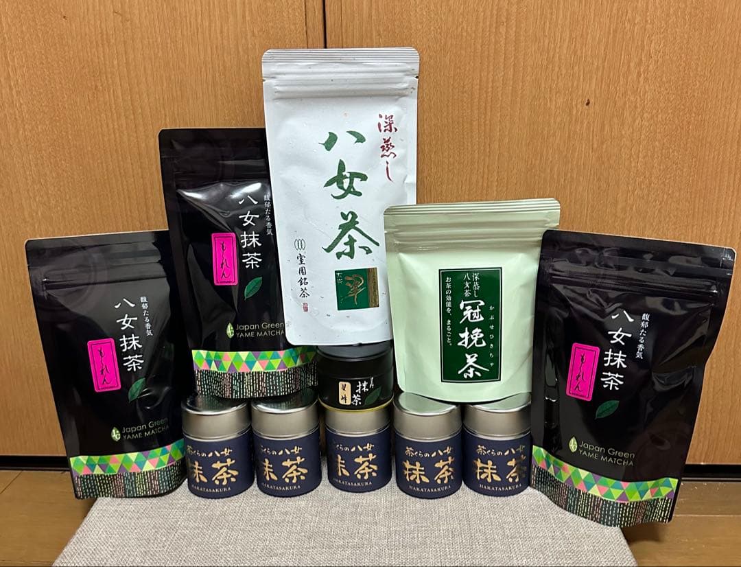【新品】 星野製茶園 八女抹茶 もくれん3袋のみ