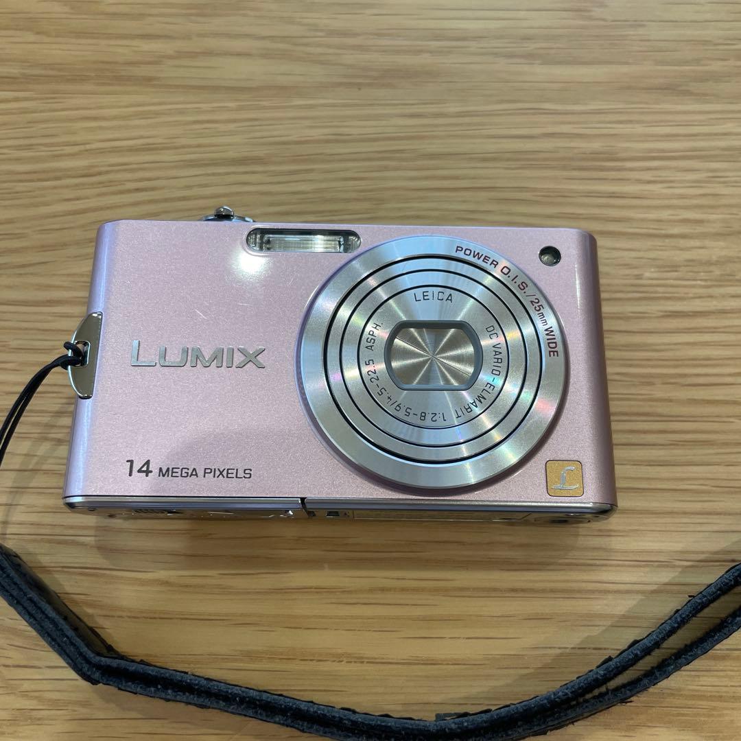 【Panasonic】 動作確認済み LUMIX FX66 ピンク