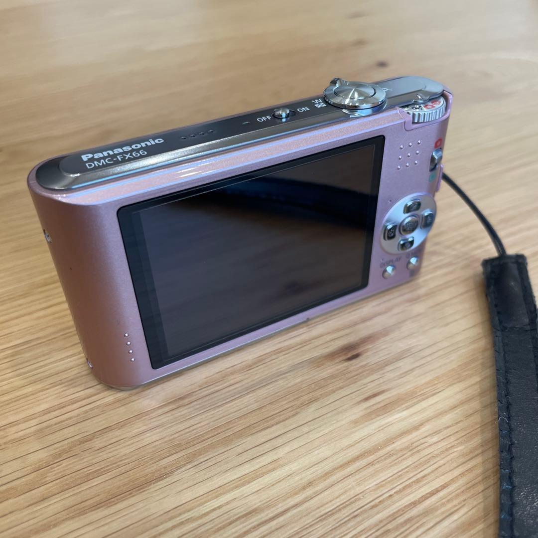 【Panasonic】 動作確認済み LUMIX FX66 ピンク