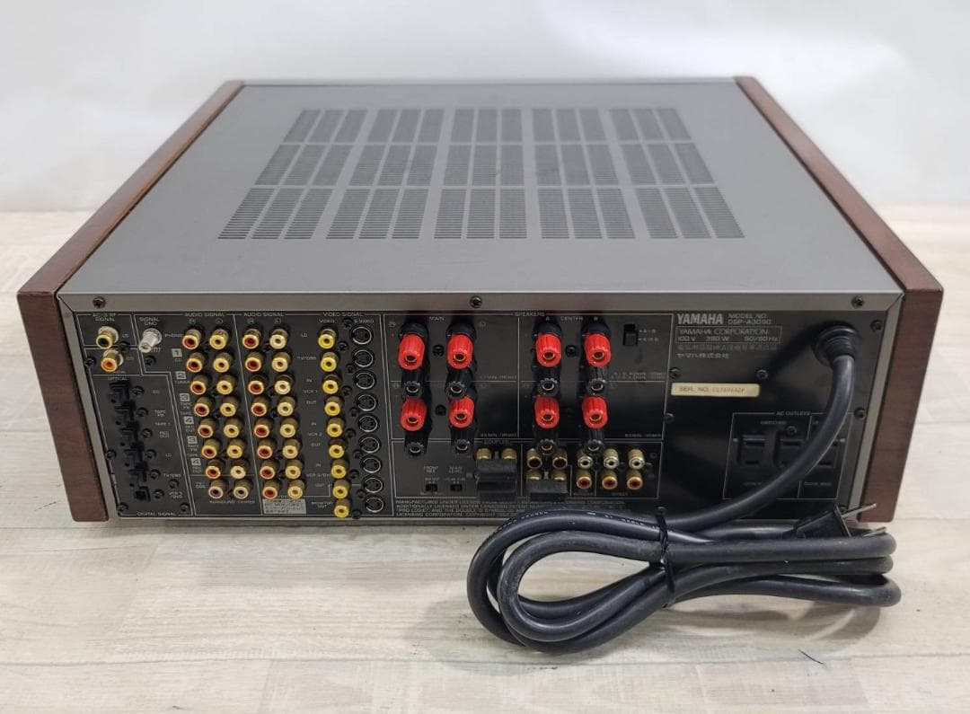 【良品】YAMAHA 7.1ch AVアンプ DSP-A3090 リモコン付き