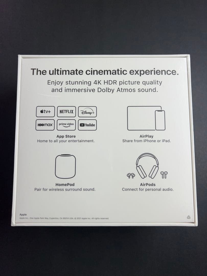 新品未使用 Apple  TV 4K（第2世代）64GB