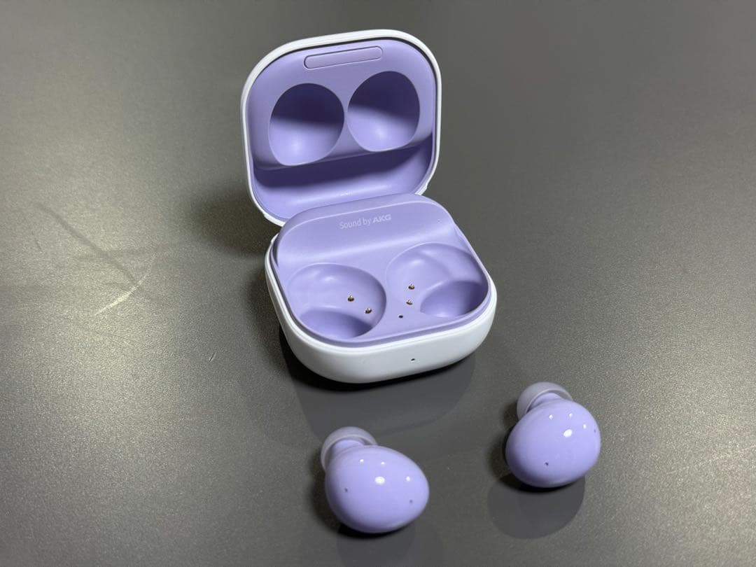 【超美品】Galaxy Buds2 ワイヤレスイヤホン パープル