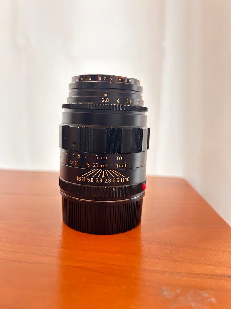 OH済みLeica TELE-ELMARIT 90mm f2.8 前期 FAT