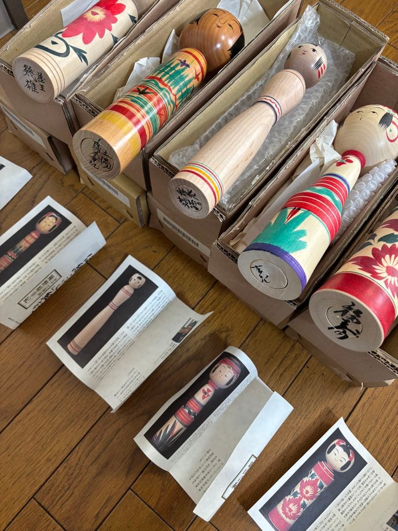 ソニーファミリークラブ　伝統こけし紀行　名工の逸品　全15体　90年代　頒布会