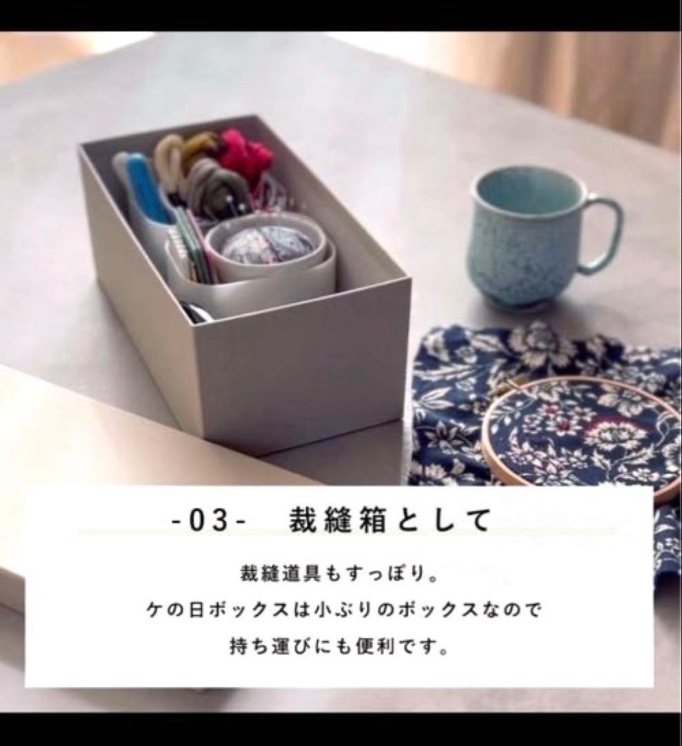 新品✨Kenohi-Box 9箱 グレージュ 写真収納ボックス インデックス24