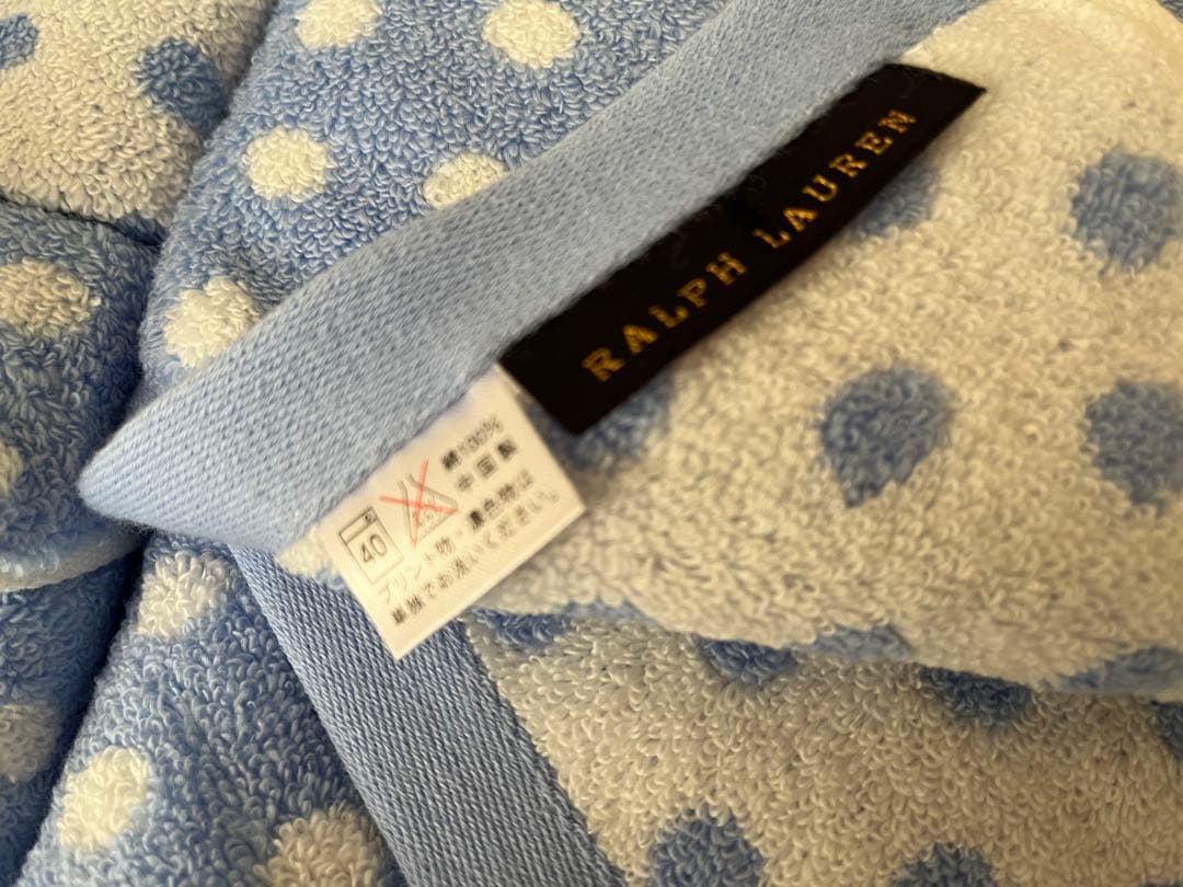 ラルフローレン　RALPH LAUREN 水玉模様タオルセット 未使用品