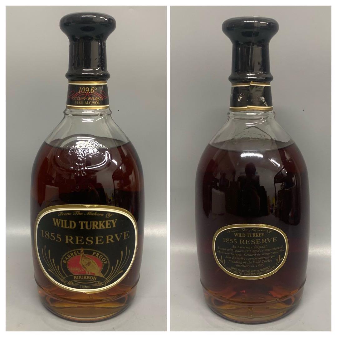 未開栓 WILD TURKEY 1855 RESERVE バーボン 750ml
