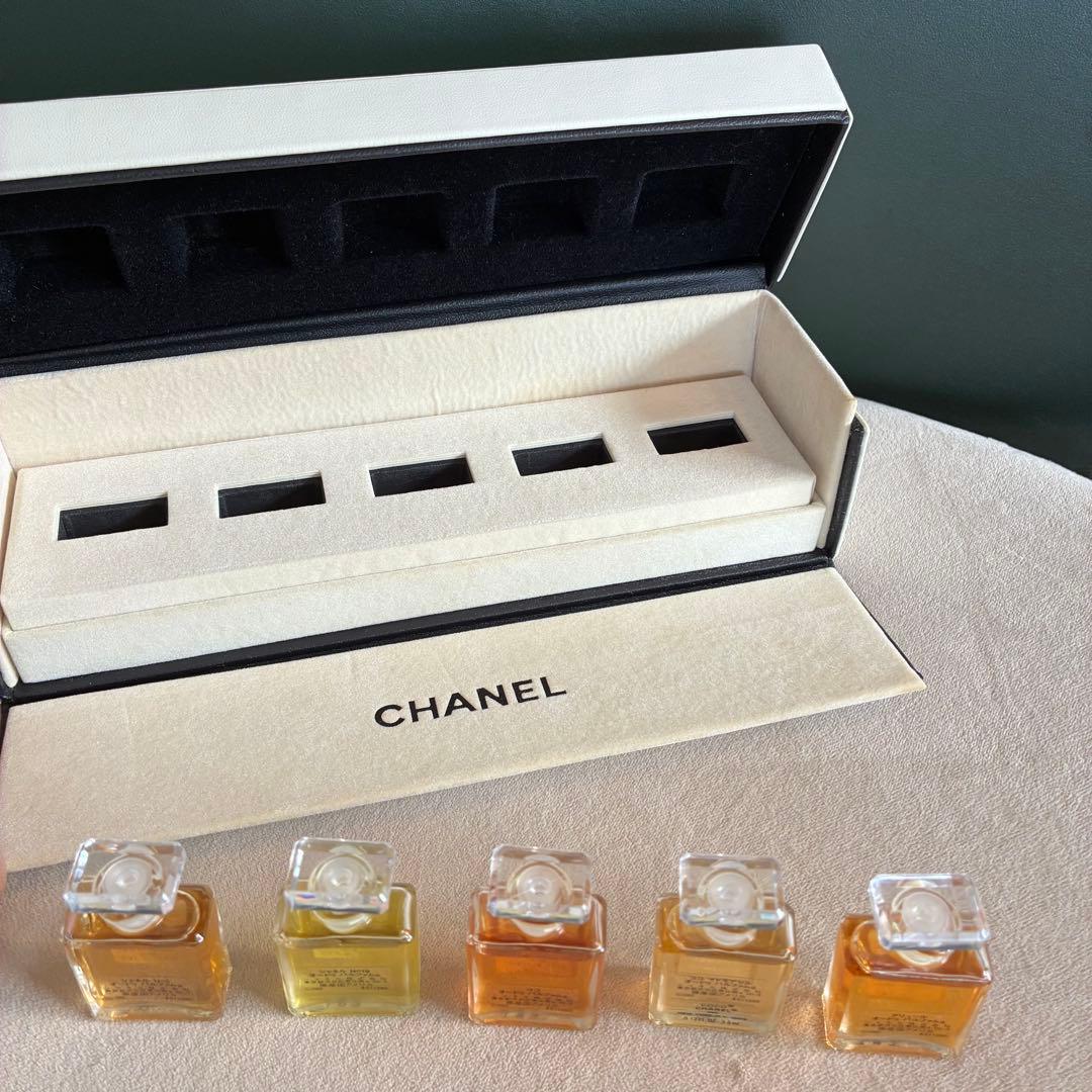【希少】CHANEL シャネル ミニ香水 5本セット フレグランスワードローブ