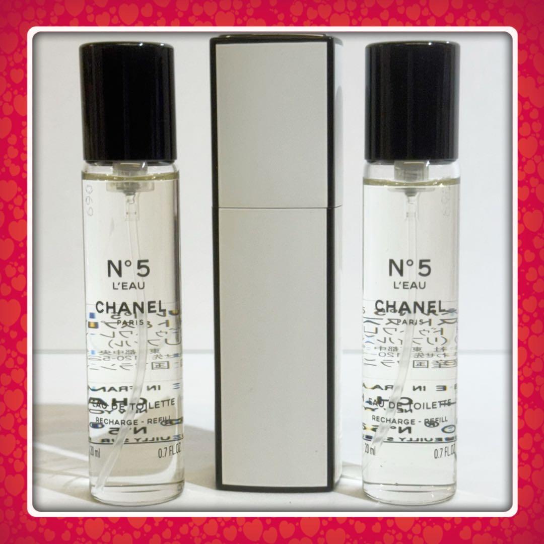 専用シャネル NO5ロー ツイスト&スプレイ オードゥトワレット 20ml×3