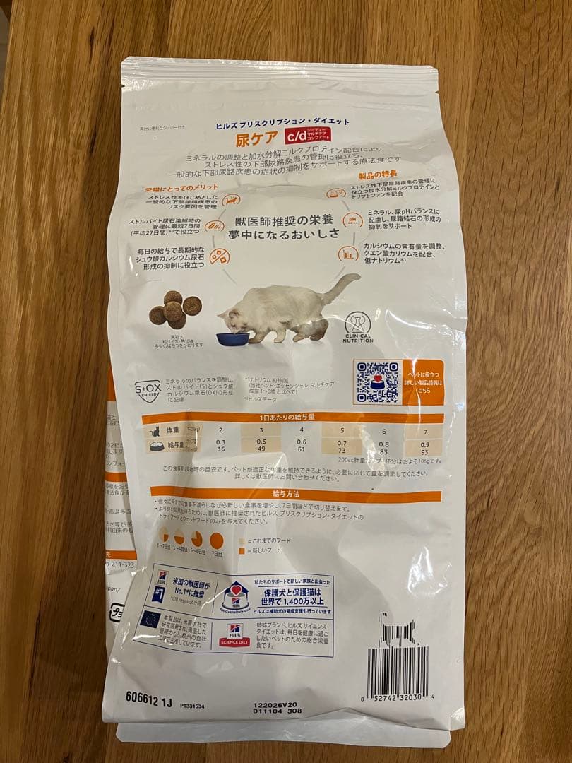 ヒルズ 猫 尿ケア c/d マルチケアコンフォート 2kg チキン