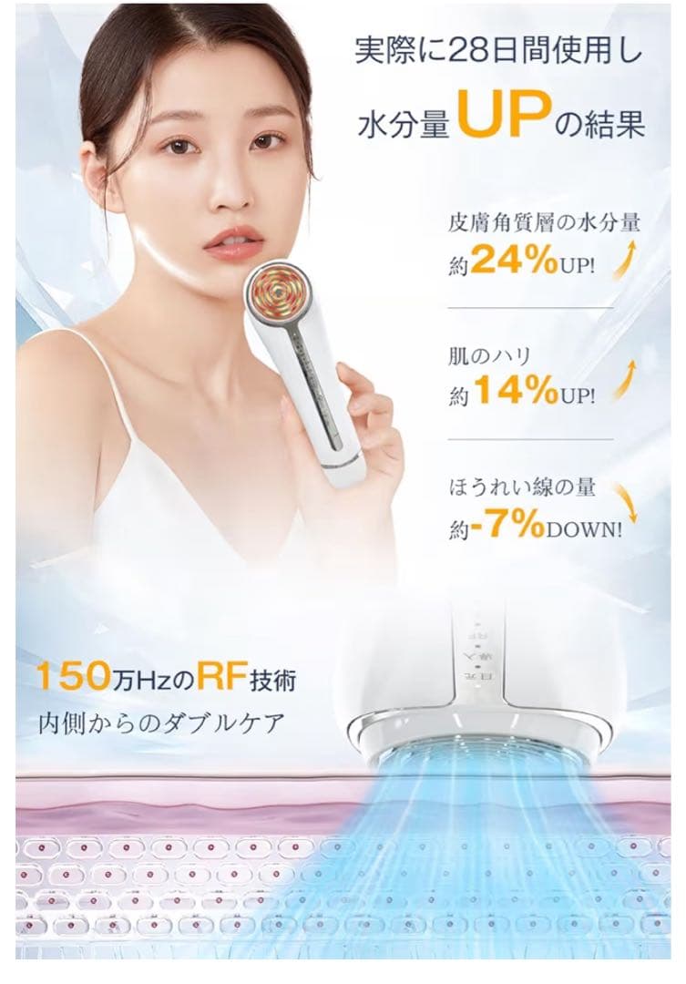 美顔器 RF美顔器 イオン導入 超音波美顔器