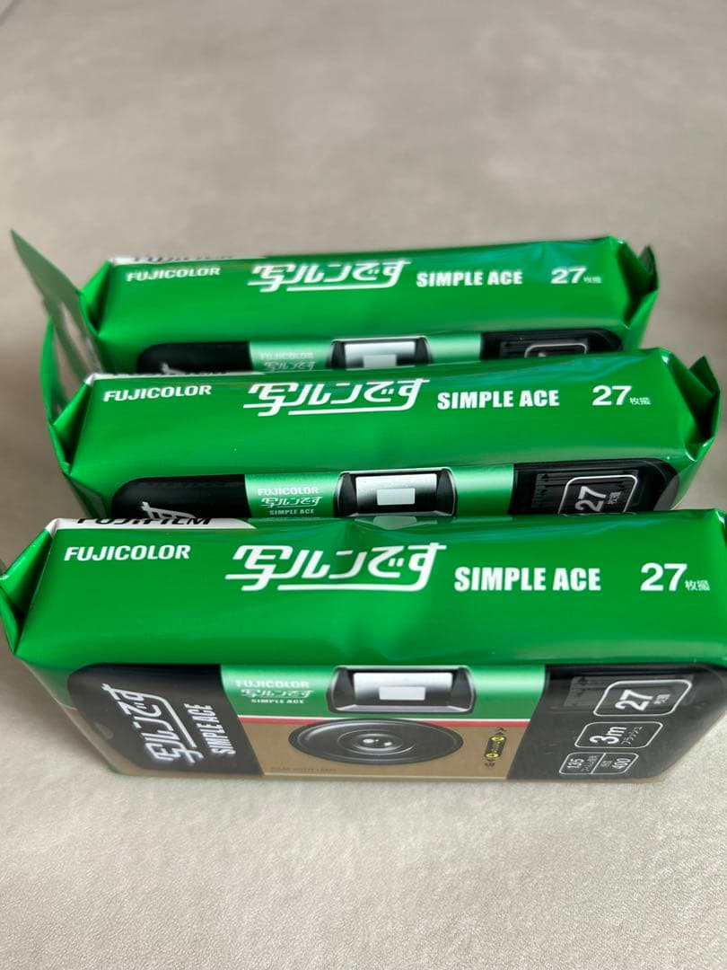 FUJICOLOR SIMPLE ACE フィルム 3本セット