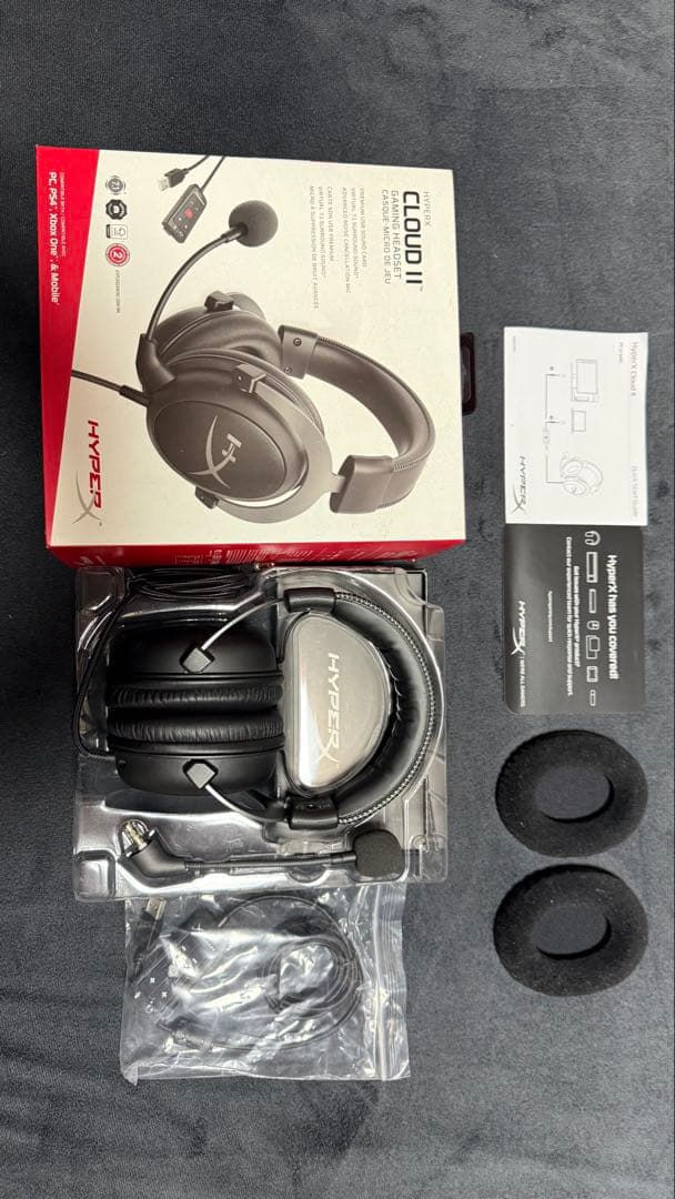 Kingston HyperX Cloud II ゲーミングヘッドセット