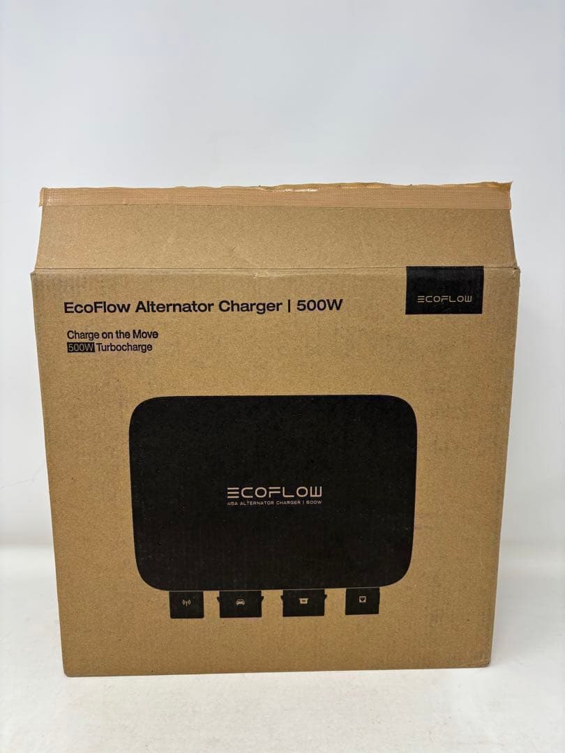 EcoFlow 500W オルタネーターチャージャー 走行充電器