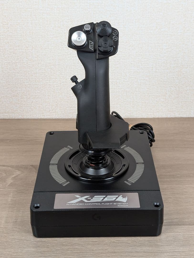 【ジャンク】Logicool X56 HOTAS フライトスティック ロジクール