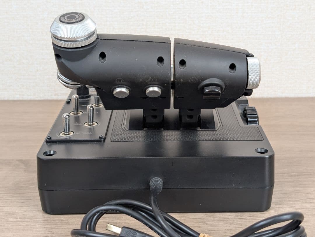 【ジャンク】Logicool X56 HOTAS フライトスティック ロジクール