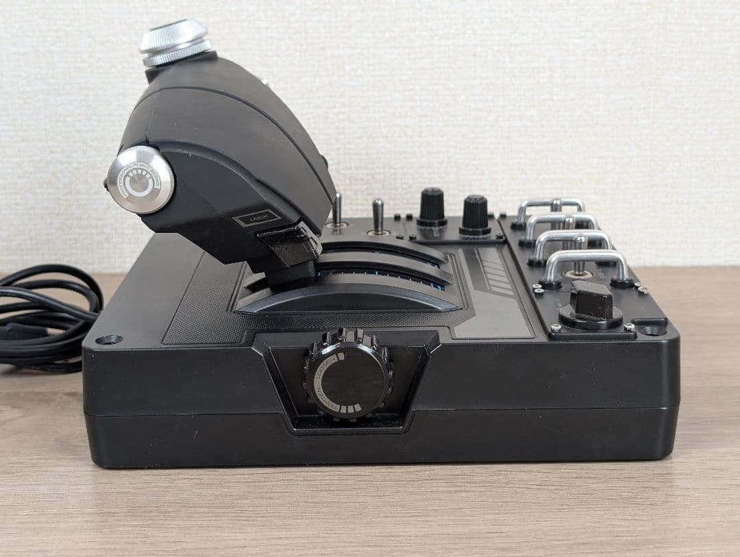【ジャンク】Logicool X56 HOTAS フライトスティック ロジクール