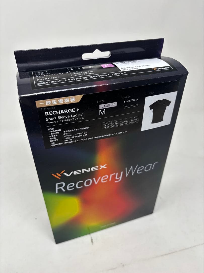 VENEX RECHARGE+ レディース M ブラック