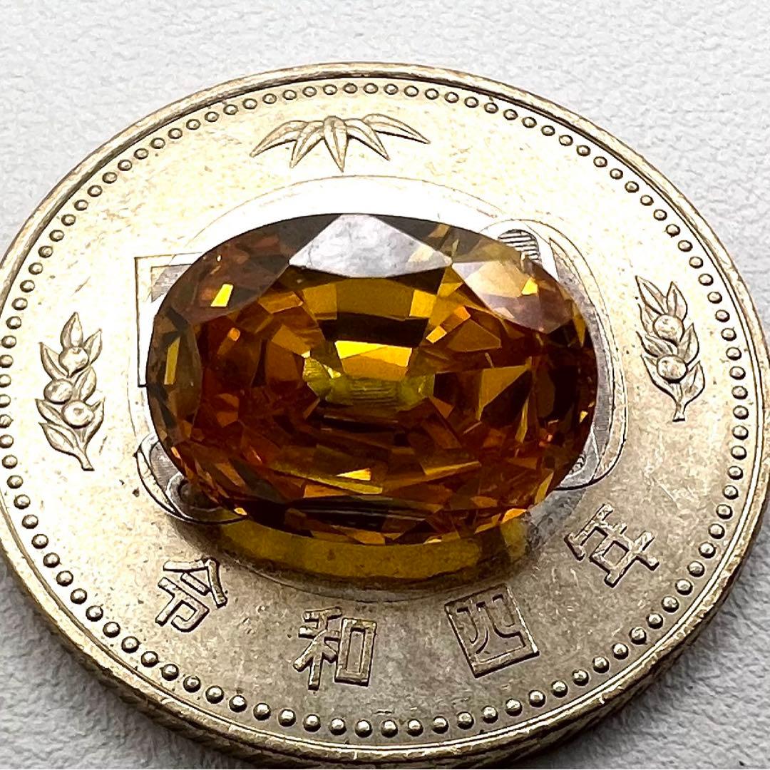 人口石　ルース　11.51 ct GIA 鑑別書付き
