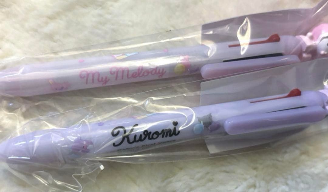 マイメロ クロミ ♡ ベビー 3色ボールペン＆シャープペン