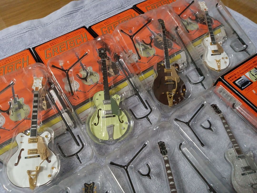 グレッチギターコレクション II 1/8スケールフィギュア ７種類