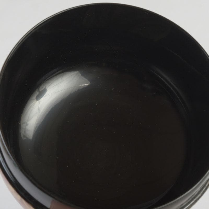 茶道具　輪島塗　岡本陽斉作　大堰川蒔絵　棗　共箱　V　A76