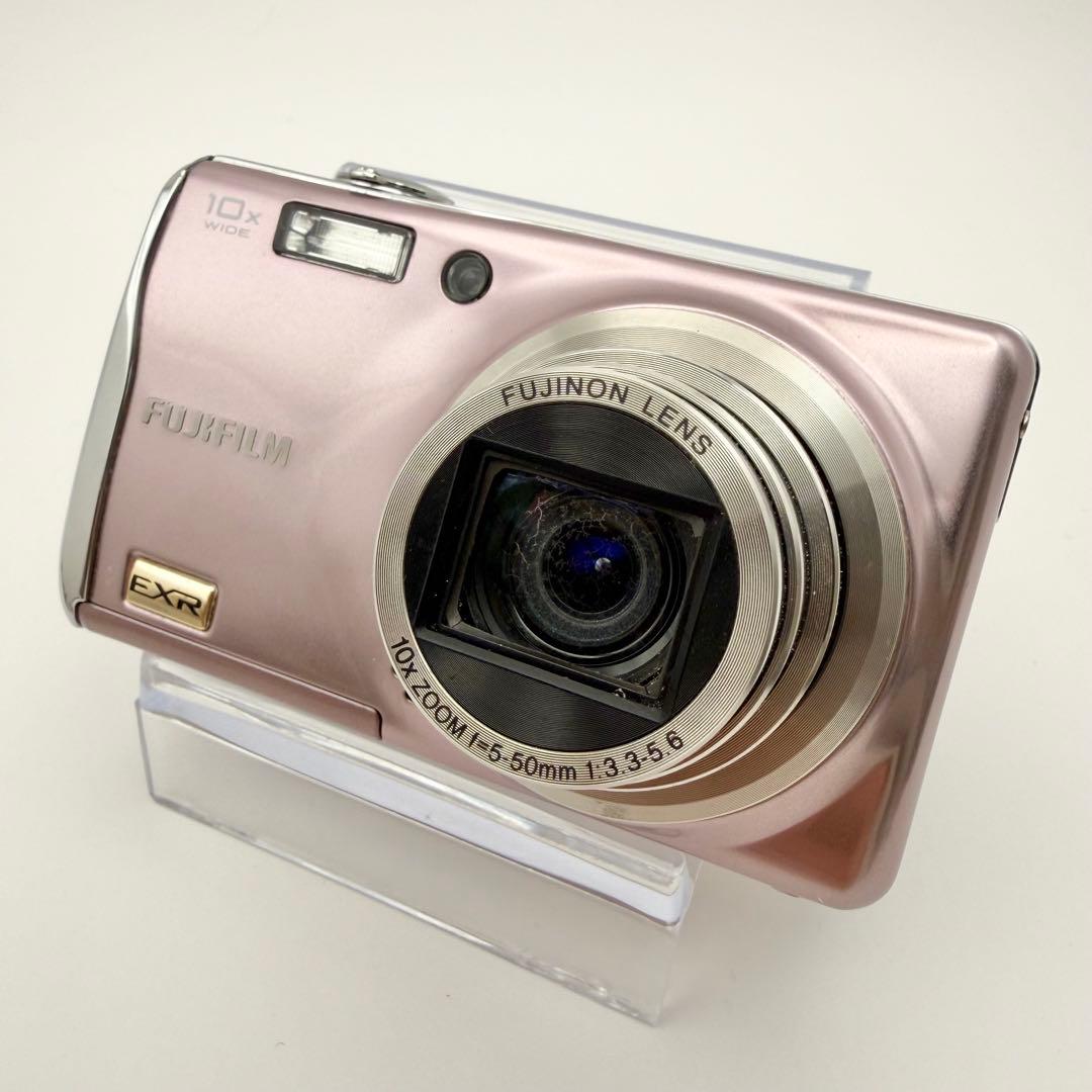 【動作OK】FUJIFILM FinePix F80 EXR ピンク 充電器付き