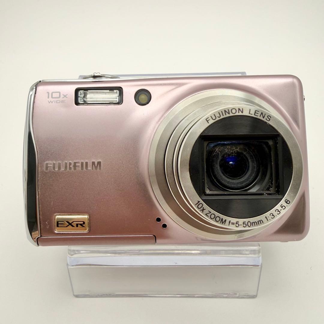 【動作OK】FUJIFILM FinePix F80 EXR ピンク 充電器付き
