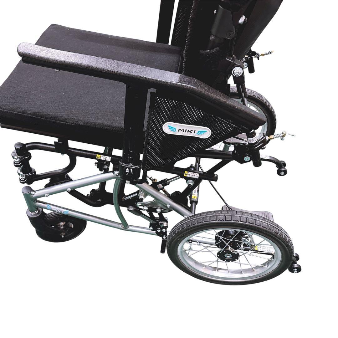 CRT-WR Miki介助型車椅子 ティルト リクライニング 車椅子介助式