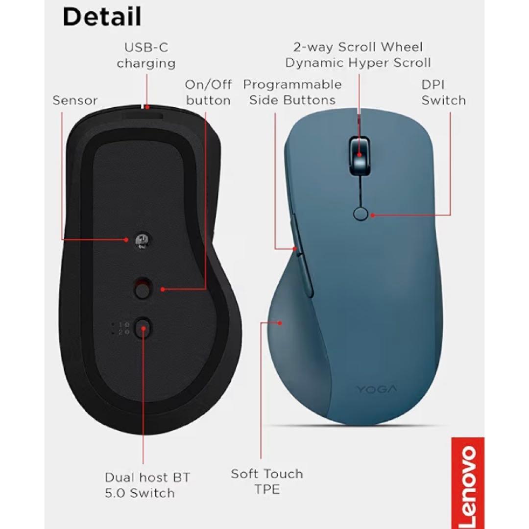 ★新品★ Lenovo Yoga Pro Mouse Bluetooth マウス