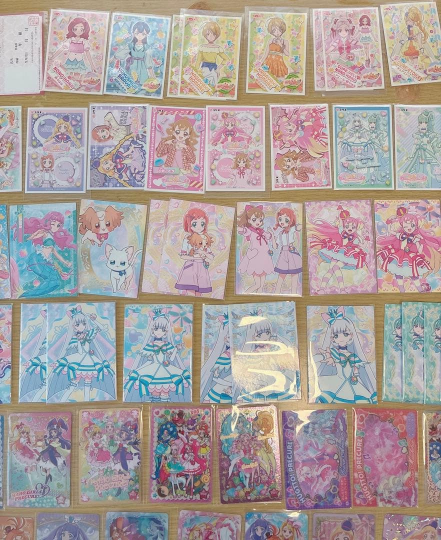 プリキュア お菓子シール&ウエハース カード 147枚セット レア有り
