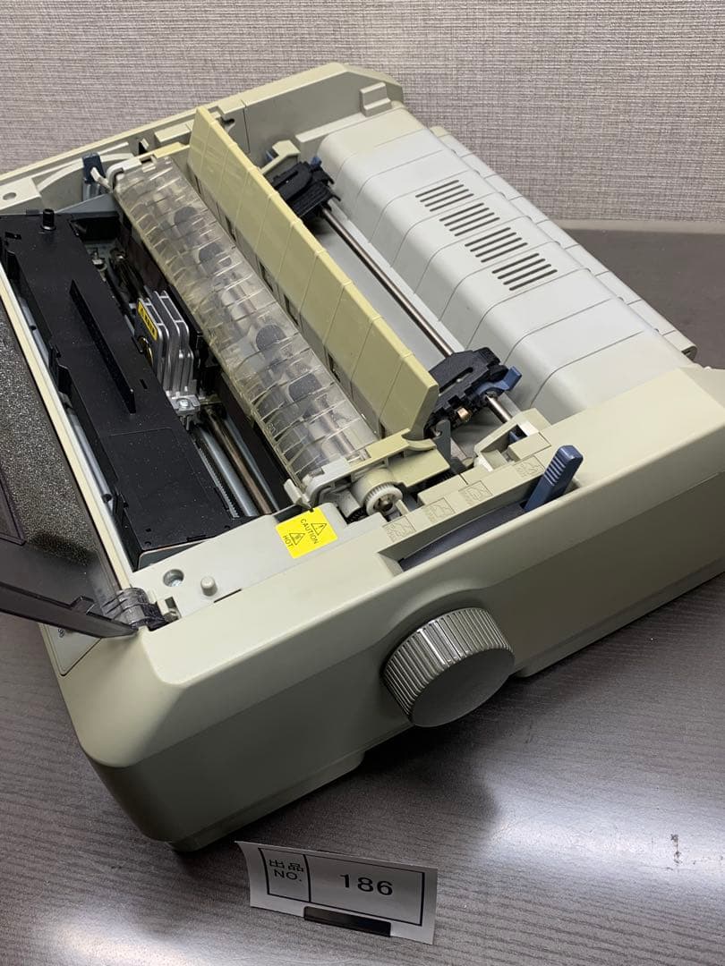 出品No.186 エプソン　ドットプリンタ　VP880　動作OK　リボン交換済
