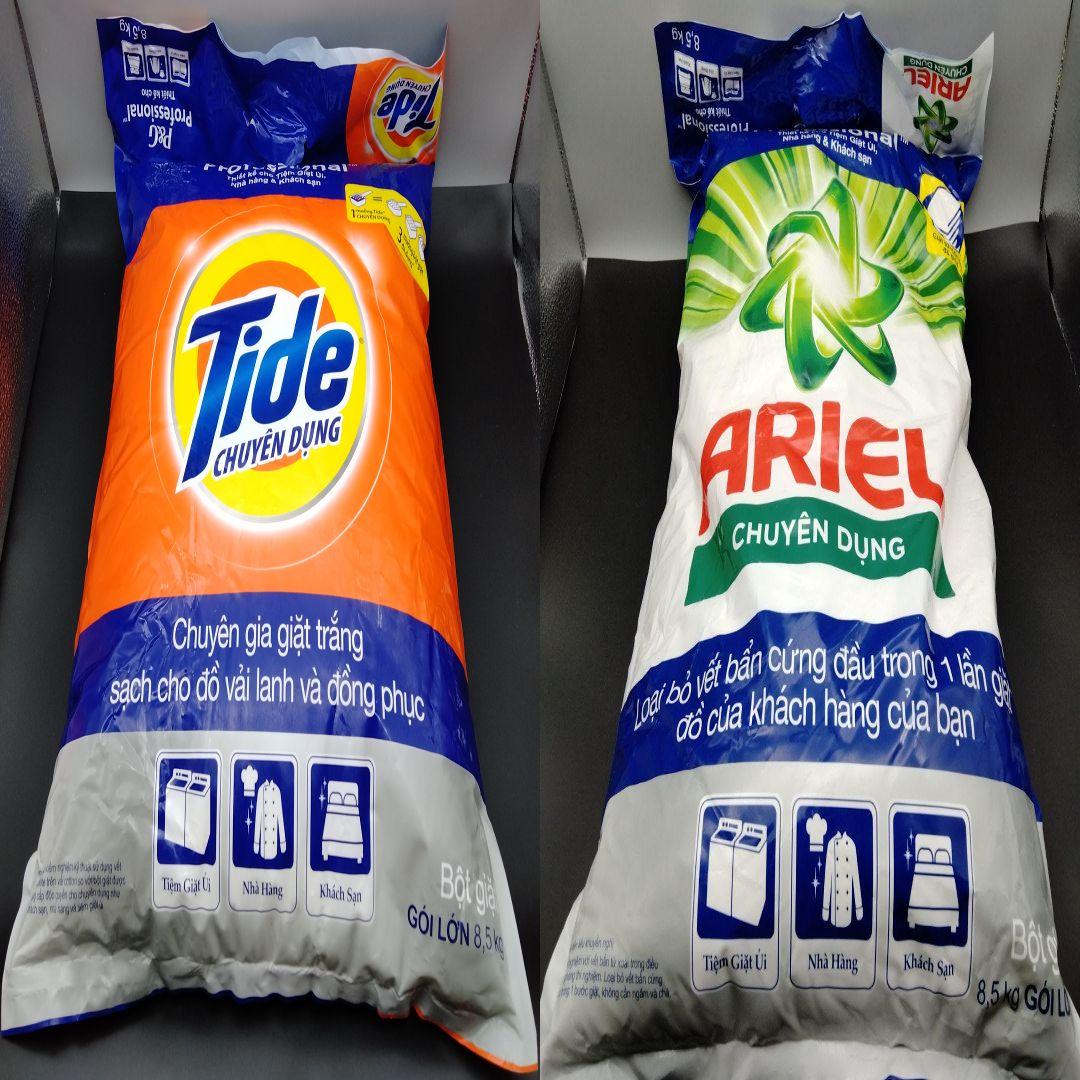P＆G Professional タイド＆アリエール 粉末洗剤 8.5kg　2袋