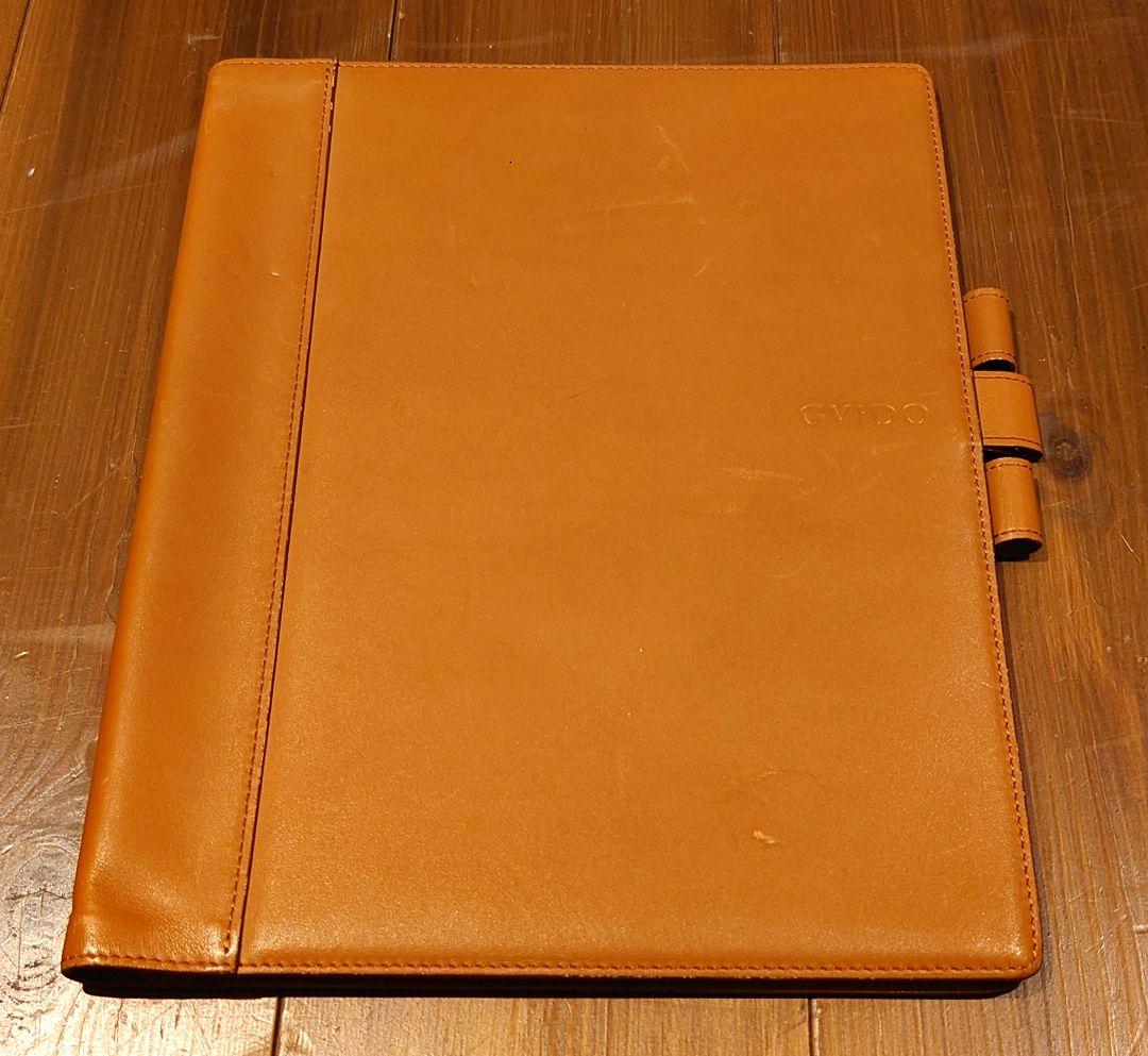 【廃盤‼️】グイド 電子楽譜 牛革カバー キャメル