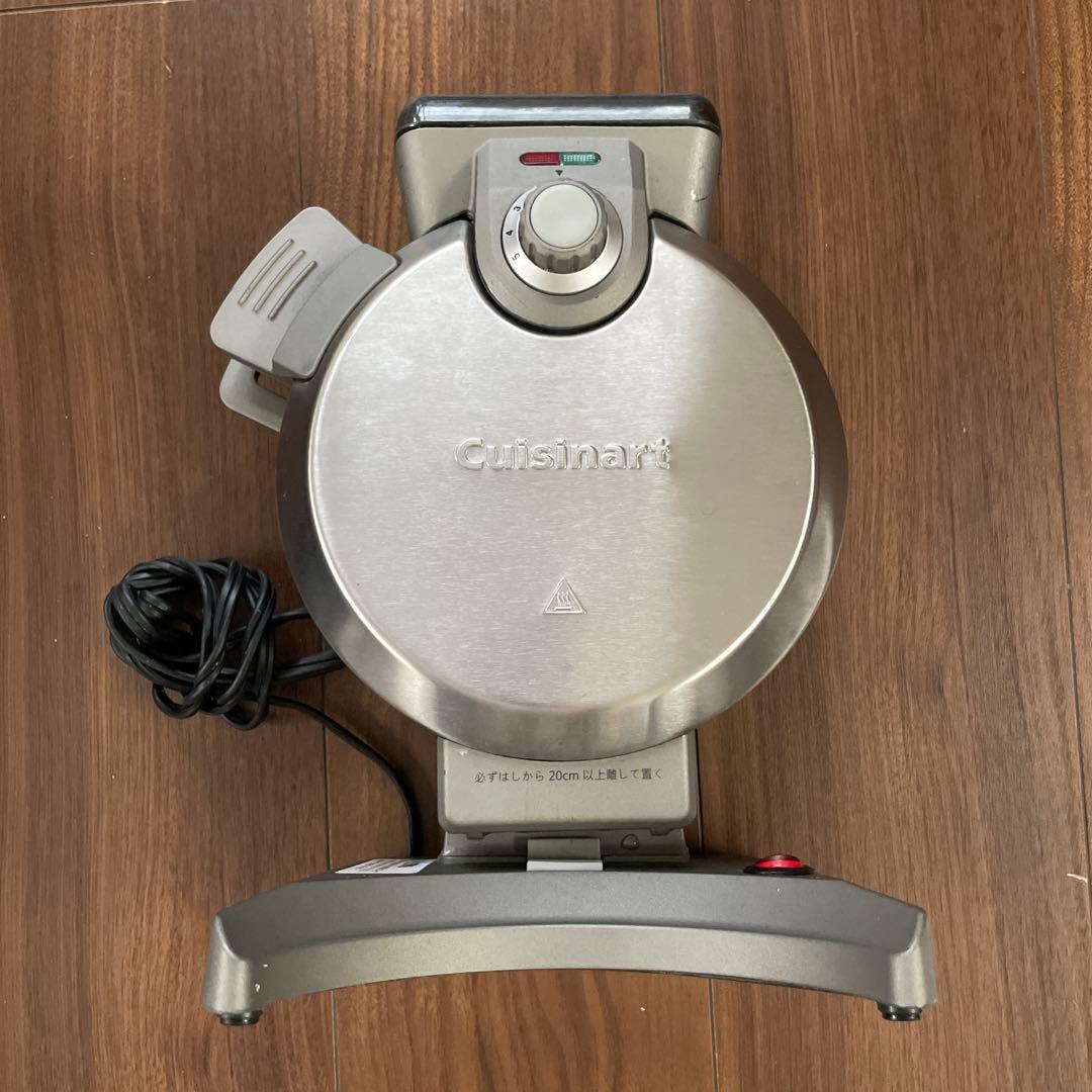 ワッフルメーカー　クイジナート 説明書付　Cuisinart WAF-V100J