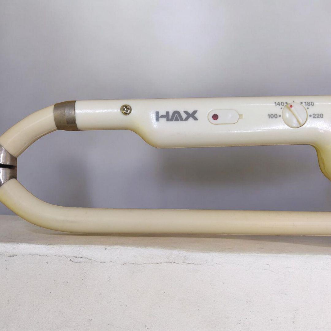 ✨廃盤品　入手困難✨HAX　平アイロン✨ヴィンテージ✨アイパー用✨理容✨バーバー