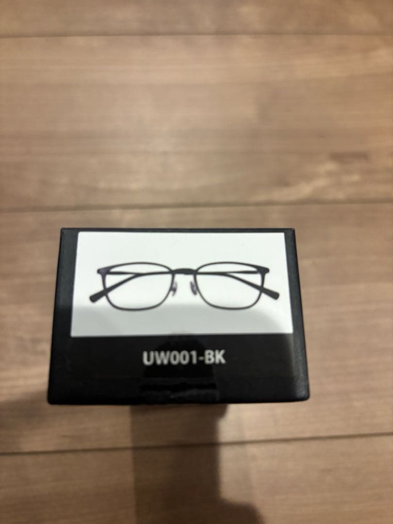 値下げ！ミエルPro UW001-BK ブラック老眼鏡　新品未使用未開封