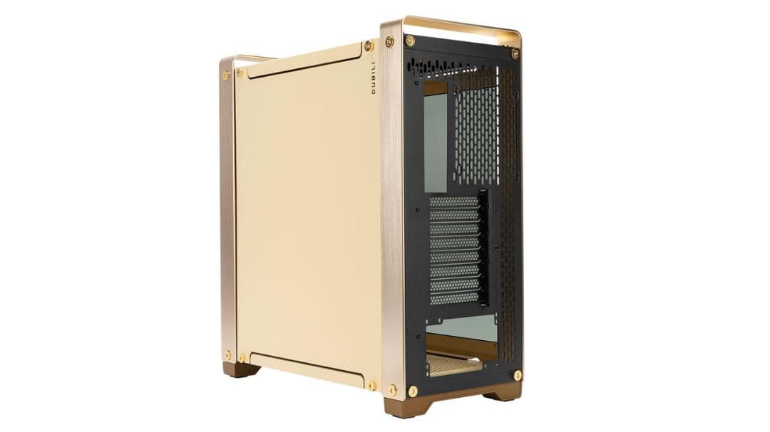 【国内絶版・未使用】InWin DUBILI ゴールド 140mmファン4基搭載