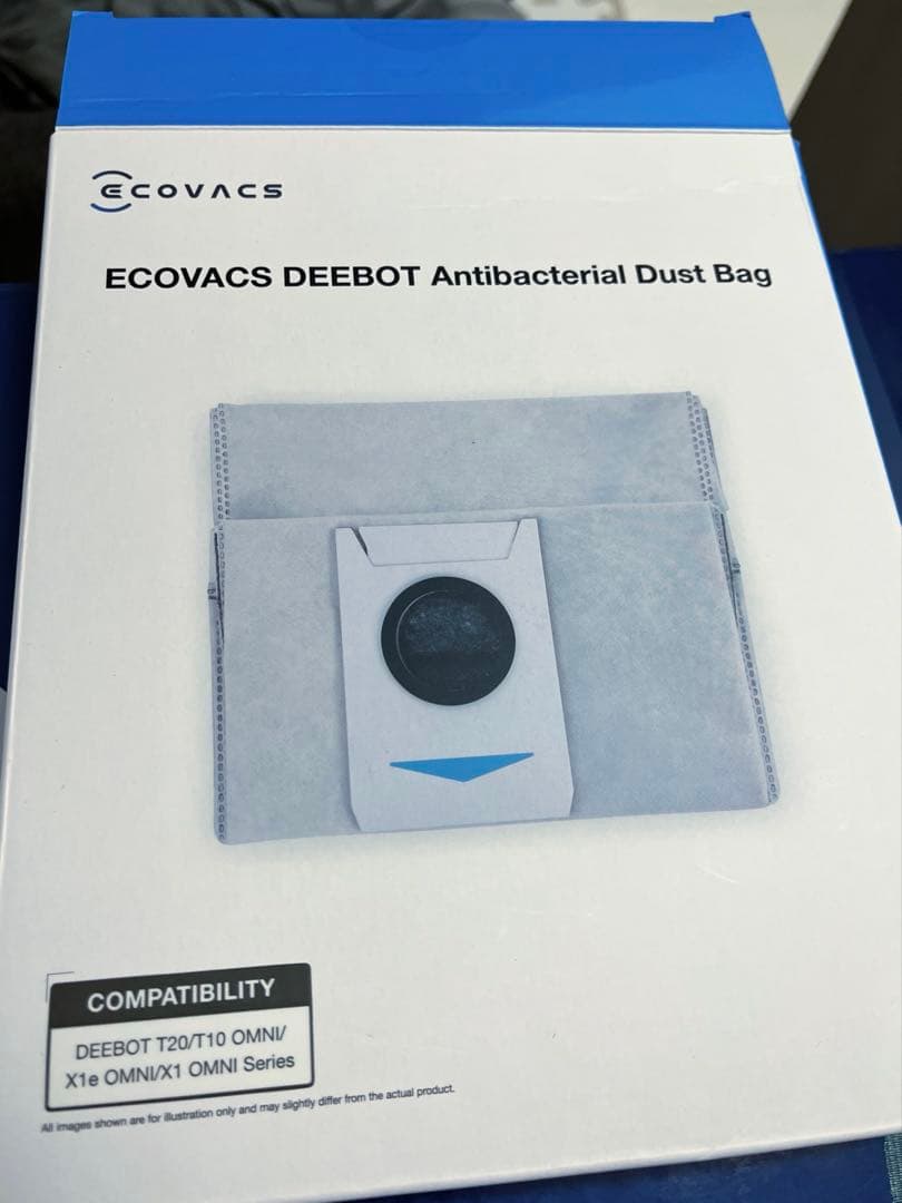ECOVACS DEEBOT X1 T10 OMNIの抗菌機能付きパッケージ