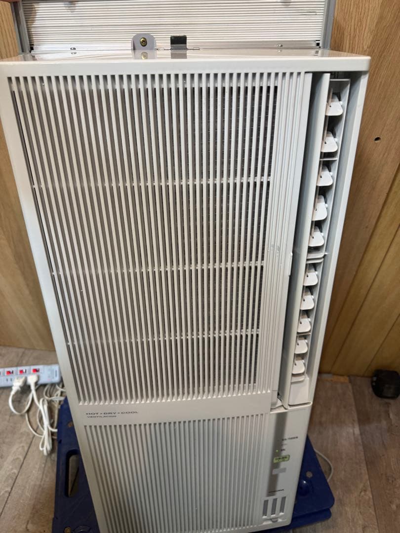 コロナ 窓用エアコン 冷暖房兼用 CWH-A1817 100V 動作良好 枠付き