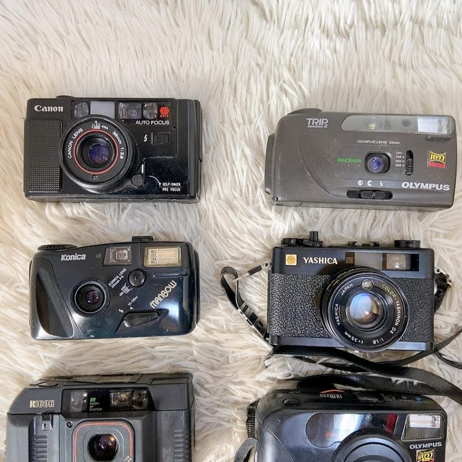 フィルムカメラ 10台まとめ Canon AF35M / Konica 他