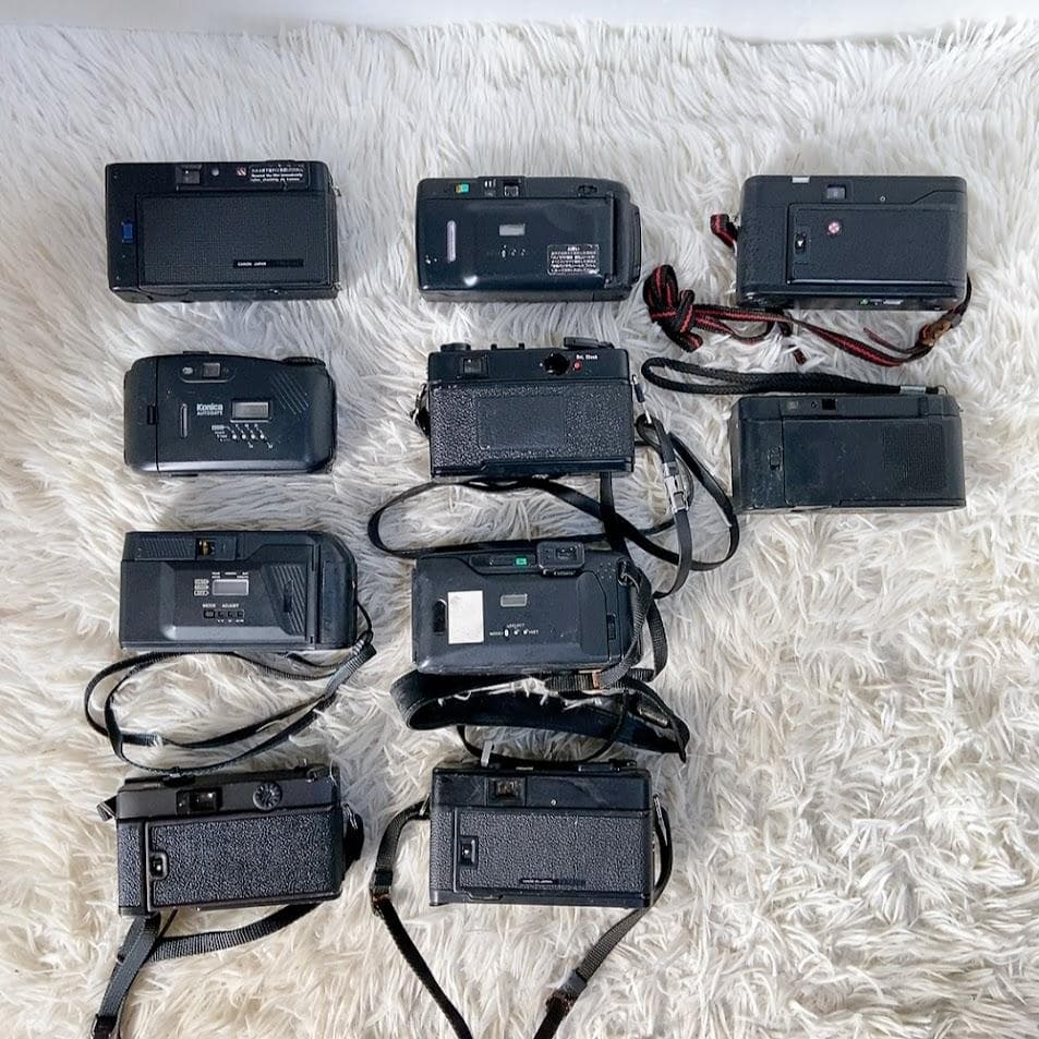 フィルムカメラ 10台まとめ Canon AF35M / Konica 他
