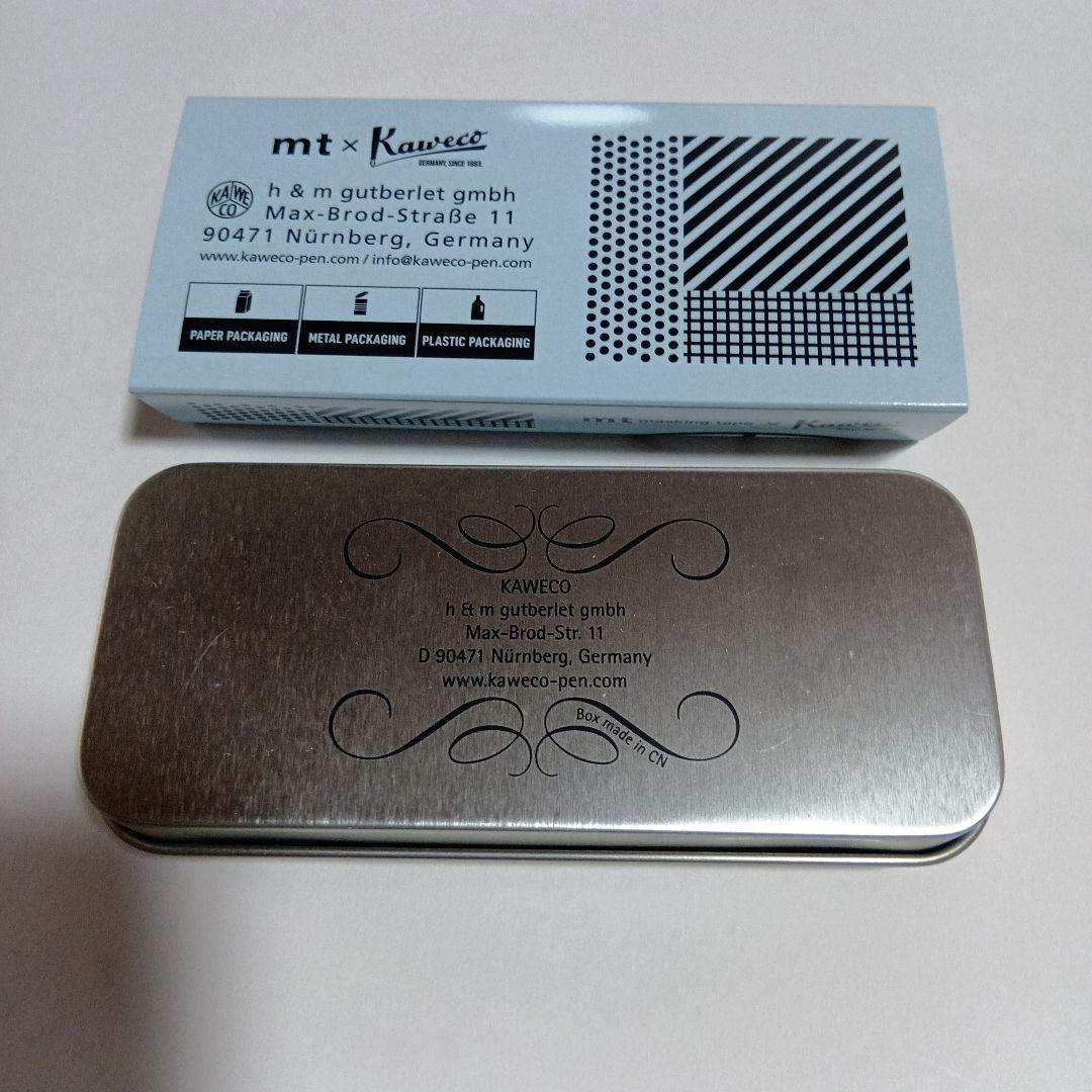 mt×kaweco 限定　万年筆マキアートと缶ケース　新品未使用　イベント